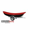 Eevelle Boat Cover DRIft BOAT, Outboard Fits 13ft L up to 84in W Red SFDFT1384B-RED